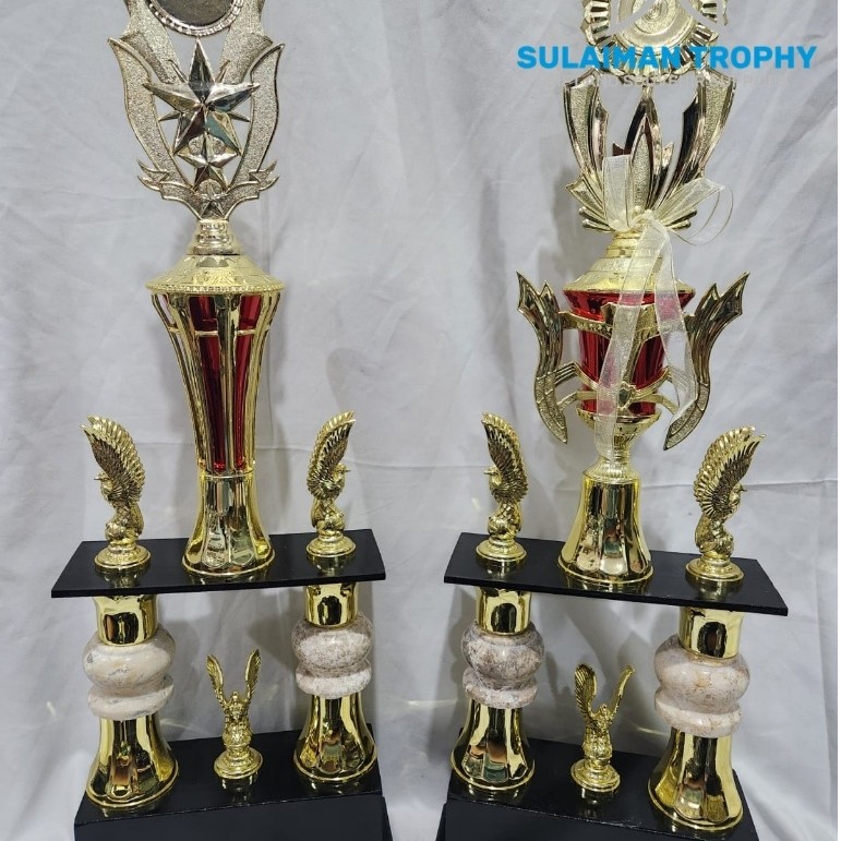 promo Piala Trophy Kaki 2 Marmer Guci Satuan