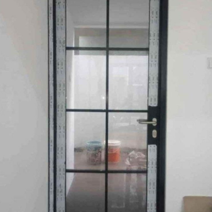 satu set pintu kaca ornamen alumunium 3in dacon