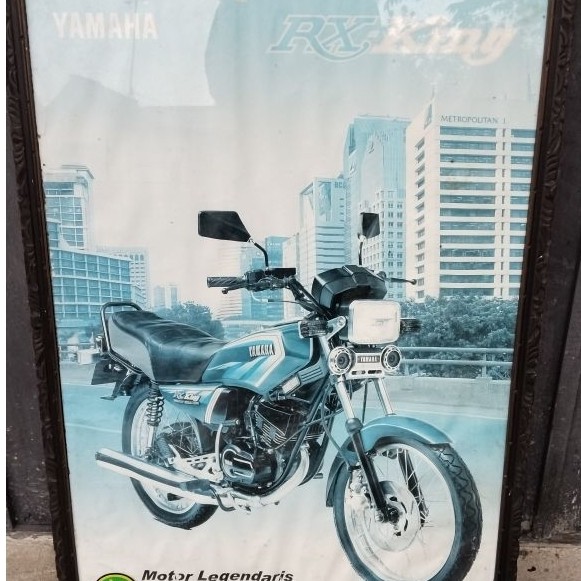 poster pajangan display poster gambar pajangan poster Yamaha RX King RX KING rx king master original