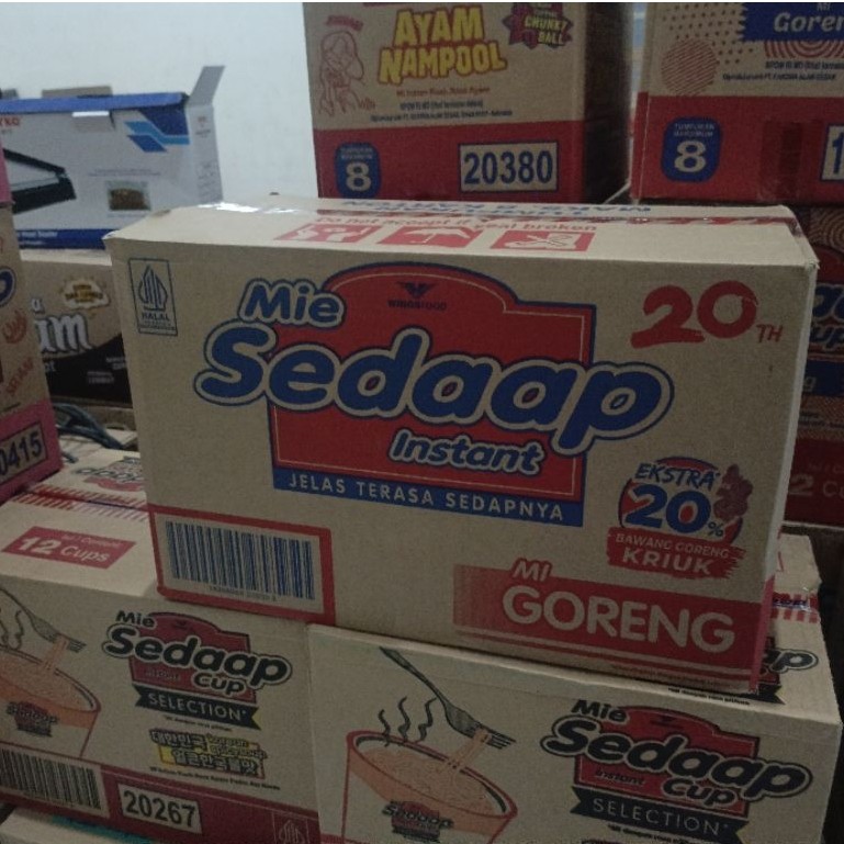 Kerdus Mie Sedap Goreng Bekas