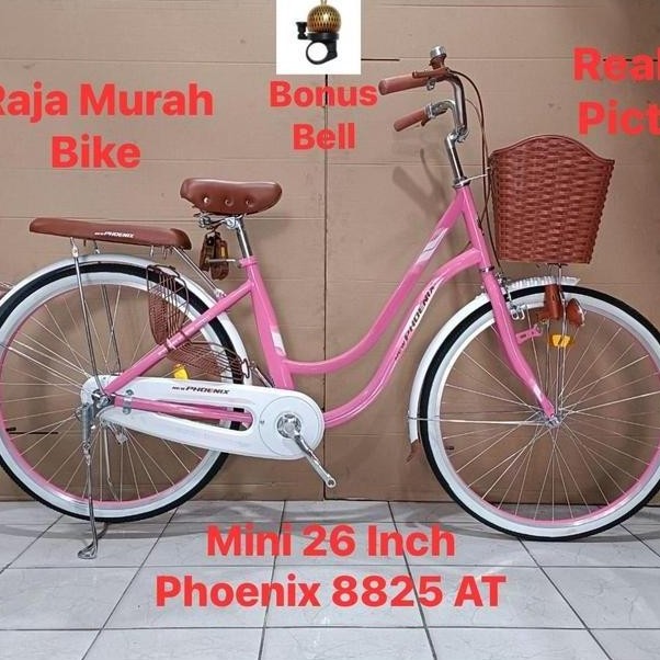 Sepeda Perempuan Mini Phoenix 8825 AT 26 Inch Sepeda Mini 26 Inch Phoenix Sepeda Phoenix Keranjang