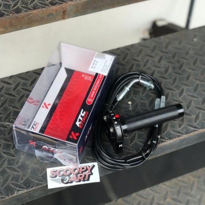 Gas Spontan Ktc Kytaco 2 Kabel Universal Type Tx 02 Motorcycle