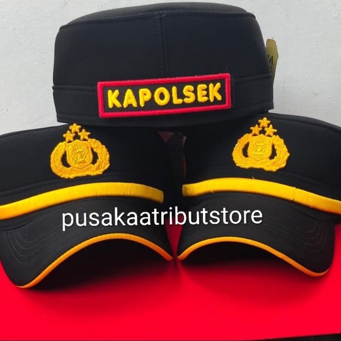 Pilkep Komando Pama/Field Cap Komando Pama/Topi Komando Pama/Pilkep Merek Zona/Pilkep Perwira/Topi P