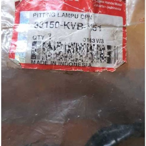 Fitting lampu depan vario techno 110 karburator 33150-KVB-N51