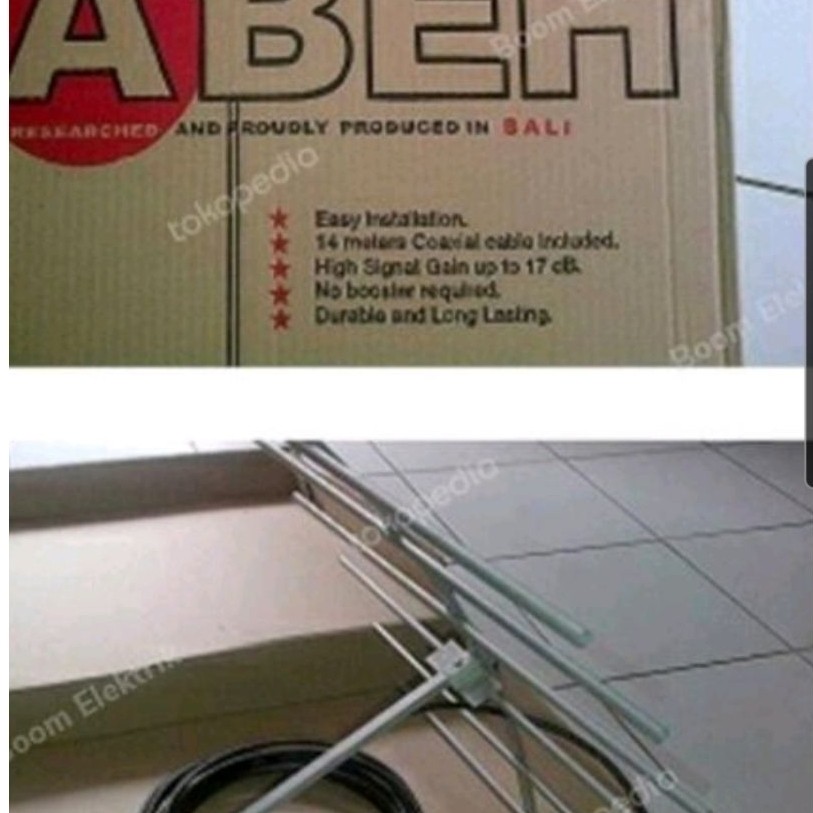 Antena Kabeh 10Meter/14meter/20meter