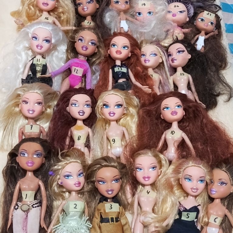 bratz prelove ORI mga bratz mini bartz nole bratz cloe