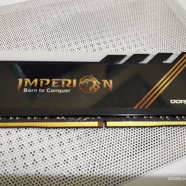 RAM IMPERION RGB DDR4 8GB SINGLE 3200MHZ SUPORT XMP 2.0