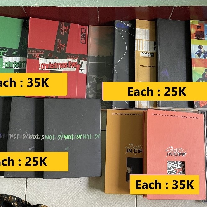 Stray Kids Album Miroh Oddinary IMY IMN Yellow Wood Christmast EveL In Life No Easy & PC I.N jeongin
