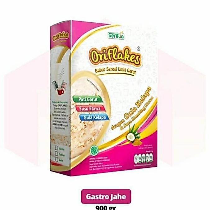 Oriflakes Umbi Garut 900 Gr, Oriflakes solusi Asam lambung, maag, gerd
