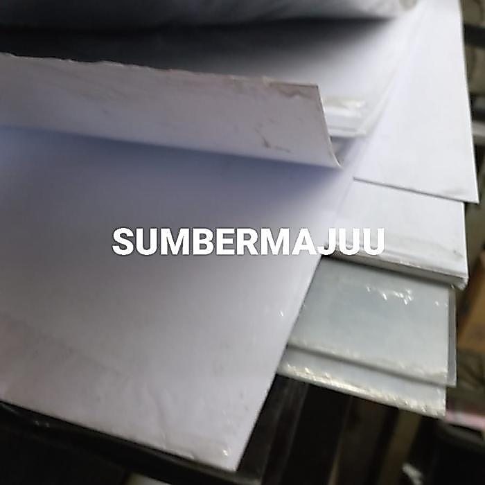 Pvc susu 1mm lembaran mika putih