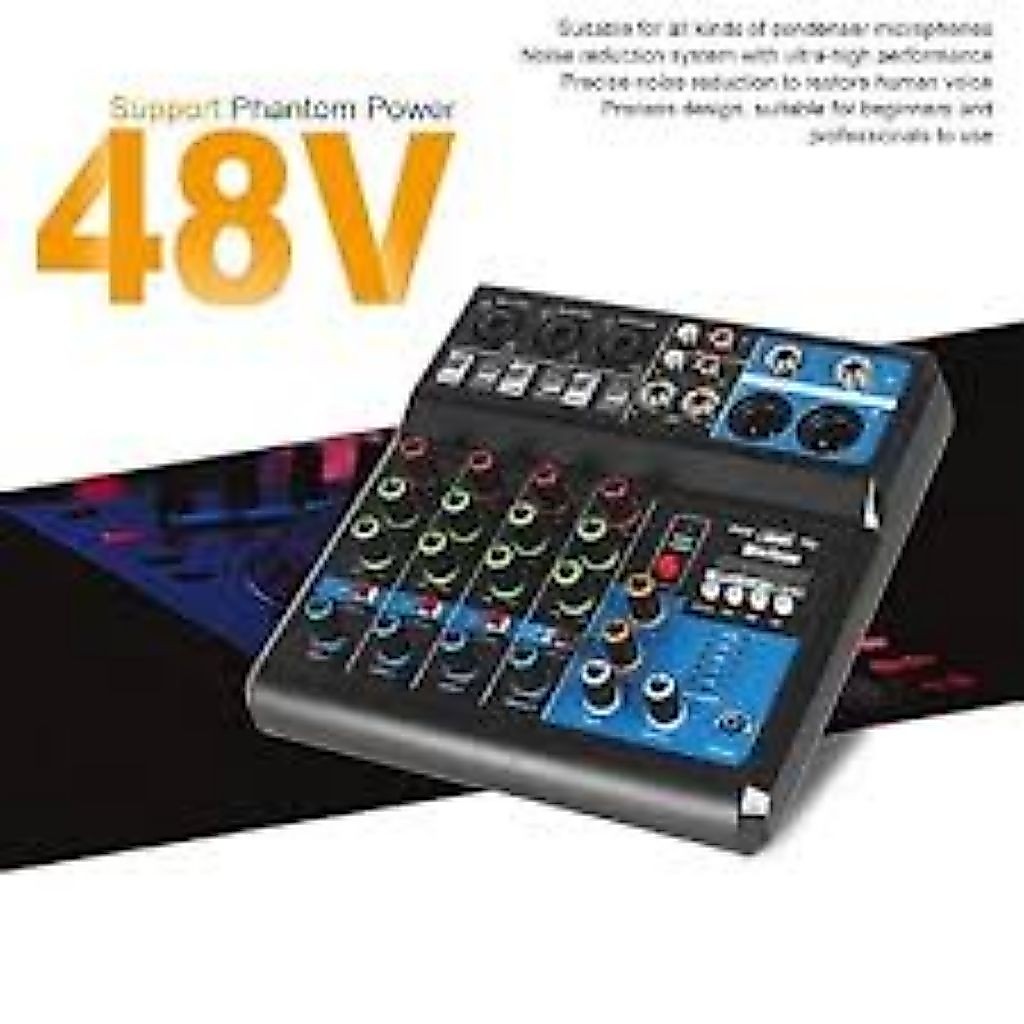 MIXER AUDIO 4 CHANNEL