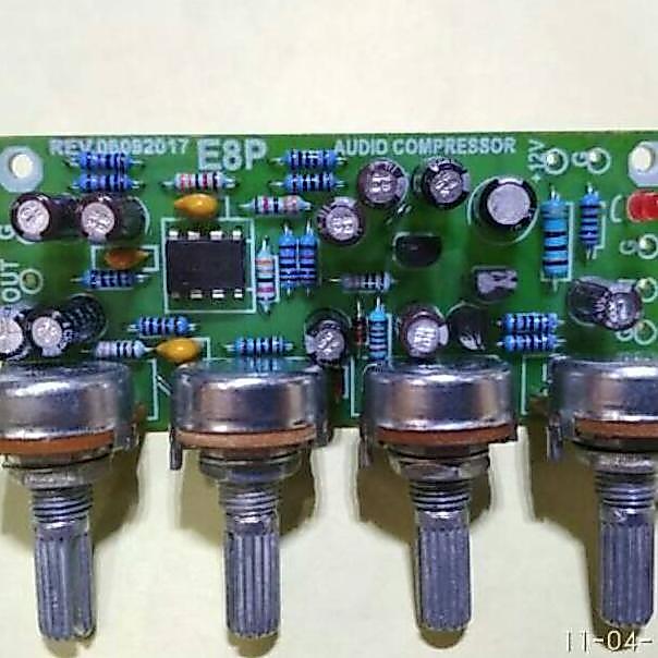 Kit Compressor Limiter Audio Mono Auto