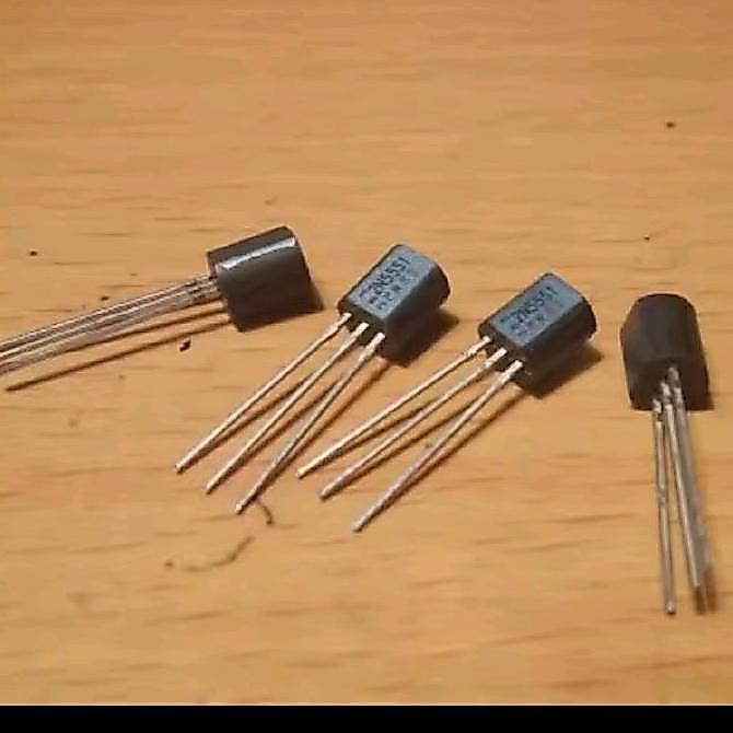 TRANSISTOR 2N5401 2N 5401 + 2N5551 2N 5551 PHILIPS (SEPASANG) BBM27