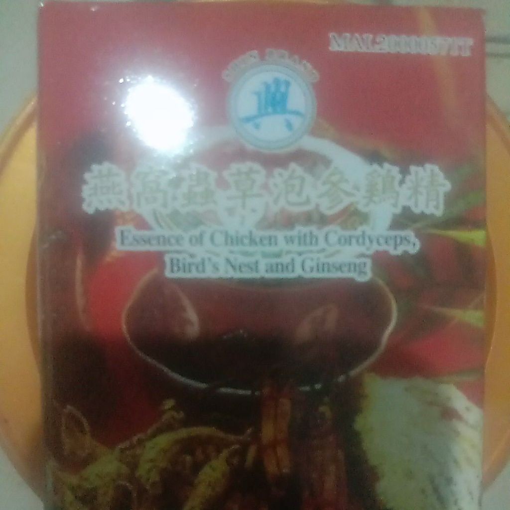 Pati ayam sarang burung dan ginseng