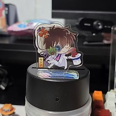 (SET KID&CONAN) Hyakki Yakkou Mini Standee Kaito Kid Edogawa Conan Detective Conan