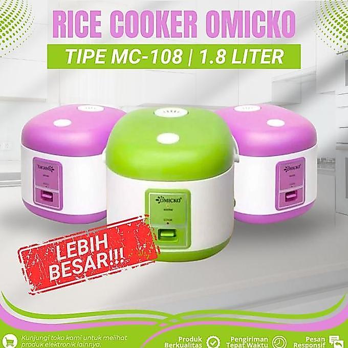 TERLARIS - Magic Com / Penanak nasi / rice cooker 1.8 liter TRISONIC T-707A