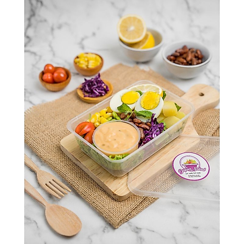 Salad Sayur - Egg Salad