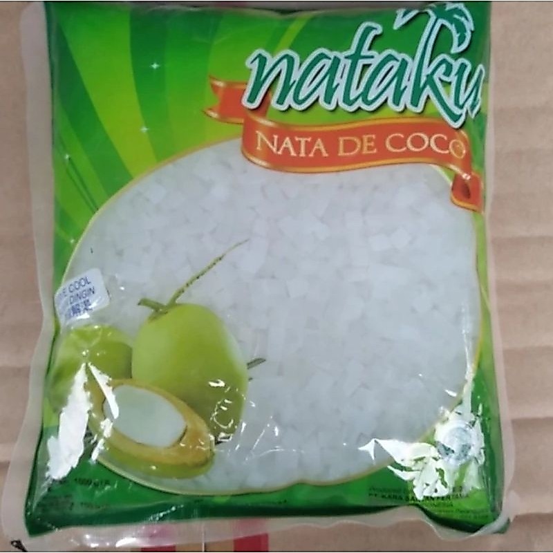 Nataku nata de coco potongan kotak dadu kecil