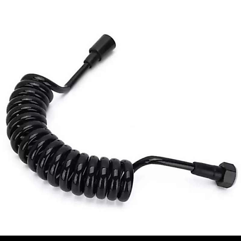 selang spiral hitam / selang shower hitam