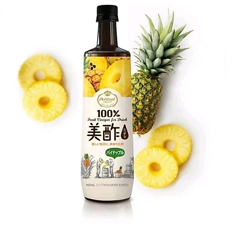 Cj Petitzel Miho Micho Pineapple Energy Fruit Drink Konsentrat Minuman Cuka Nanas Micho Pineapple Fr