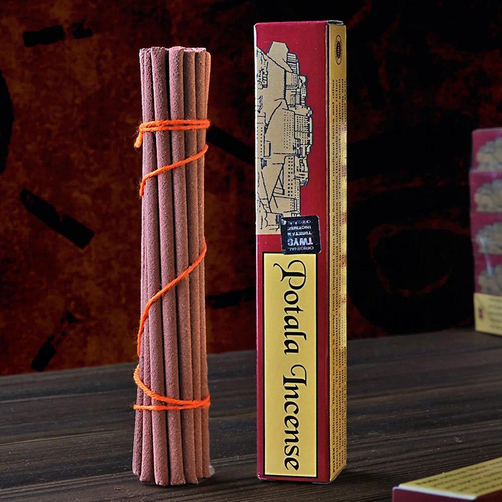 Potala Tibetan Incense Stick 59 Inch Handmade from Highly Flavoured Mecinal Herbs Tibet Trational Ro