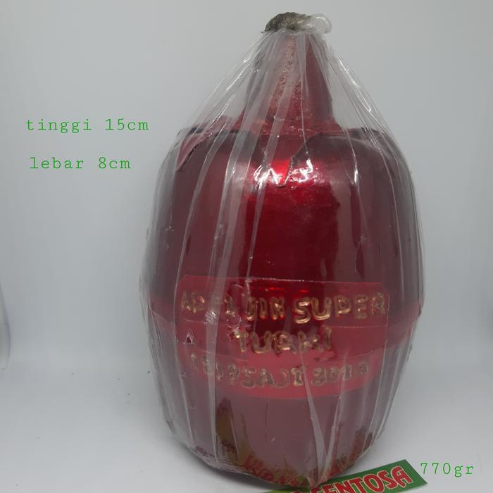 Buhur Motif Apel Super Turki Warna Merah Buhur Madat Dodol