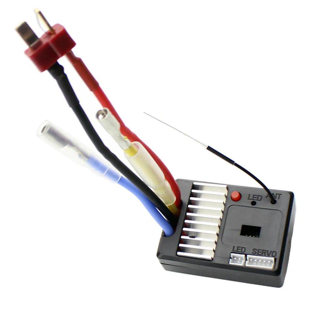 144001-1311 3 In 1 2.4G Receiver Board Circuit ESC Set Spare Parts For Wltoys 144001 124018 124019 4