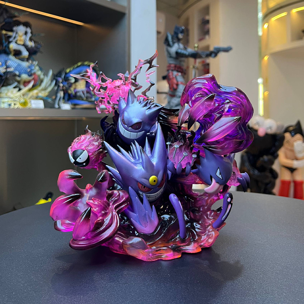 Koleksi Patung Gengar & Friend / Gengar Pokemon Figure Statue  M348