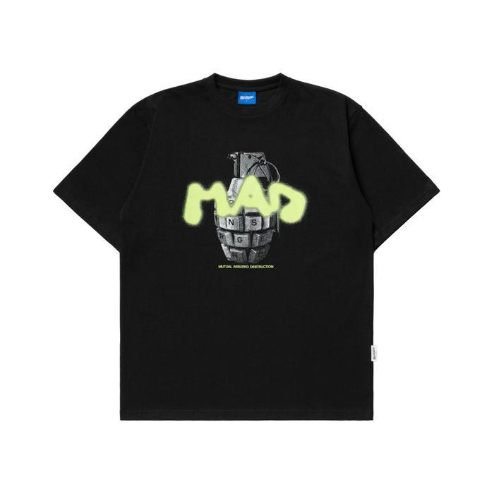 Insurgent Club - Tshirt Kaos Mad Black - L