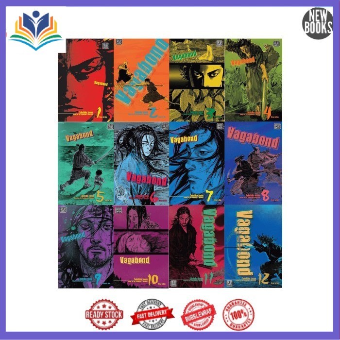 Vagabond (VIZBIG Edition), 12 Book series