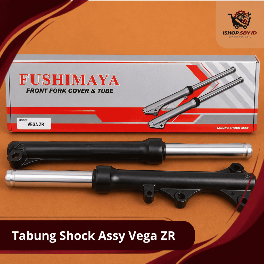 Tabung Shock Assy Vega ZR Fushimaya / Tabung Skok Depan / Shockbreaker Depan Motor Yamaha Vega ZR