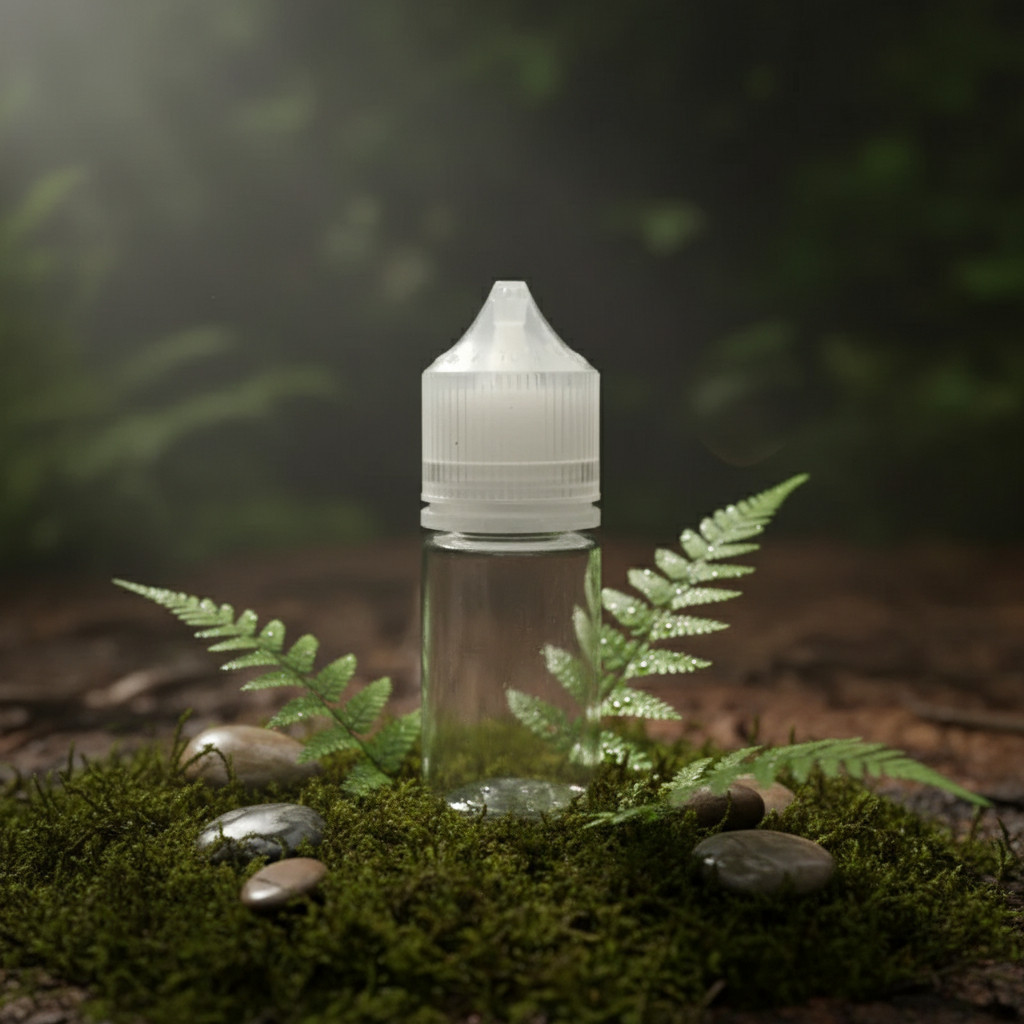 Botol 30 Ml Essen Essence Botol PET Liquid Vape Botol Kosong Tetes Plastik Segel Putar Rapat