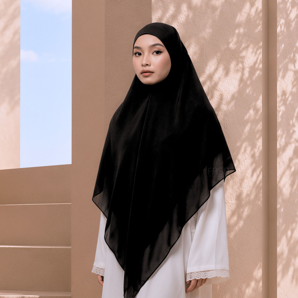Khimar Bandana - Hijab Syari- Zeya Khiban by Fasa Hijab