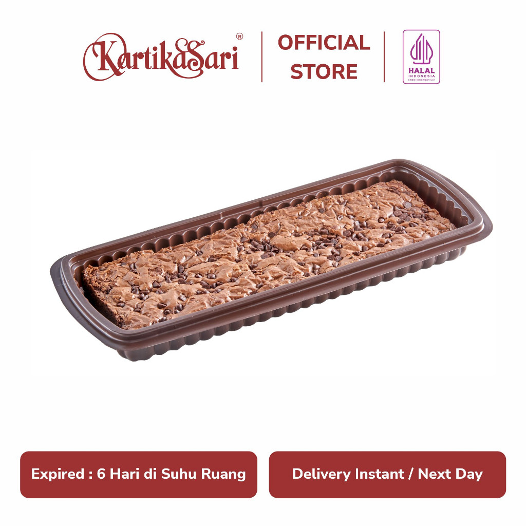 vai Brownies Bronis Panggang - Choco Chips
