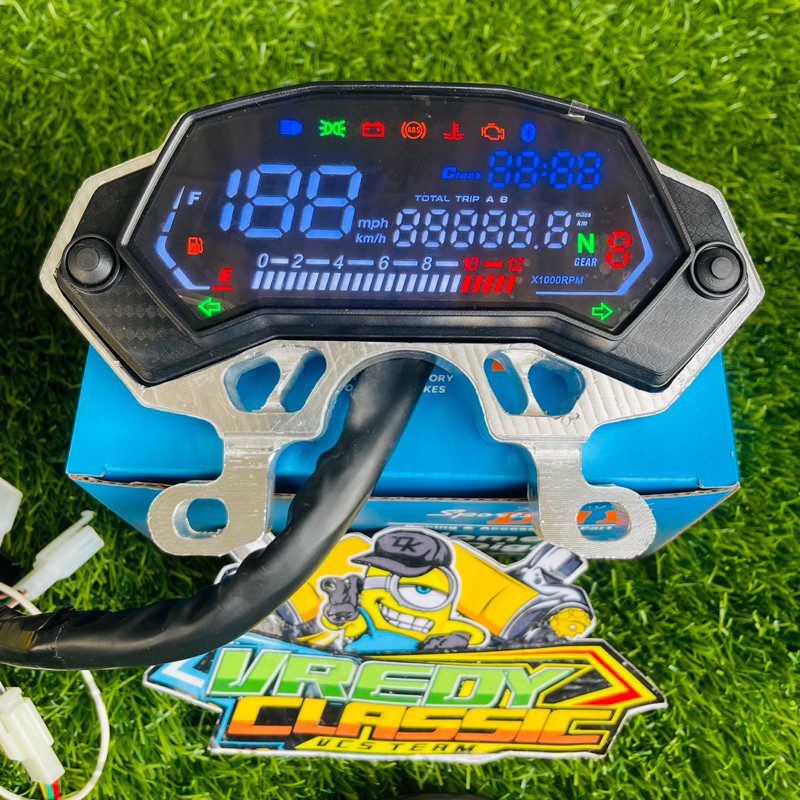 speedometer spedometer ninja mono DIGITAL TERBARU set pangkon spedo ninja DIGITAL LED