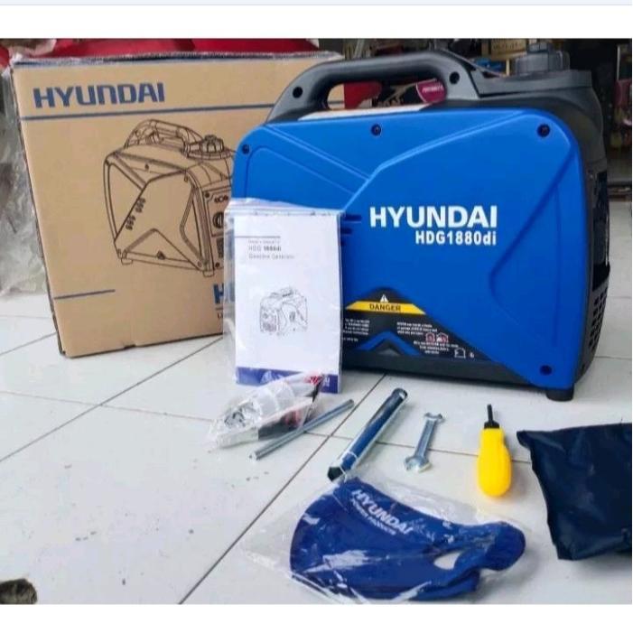 Genset silent inverter HYUNDAI HDG1880ID//Generator genset HYUNDAI - -, -
