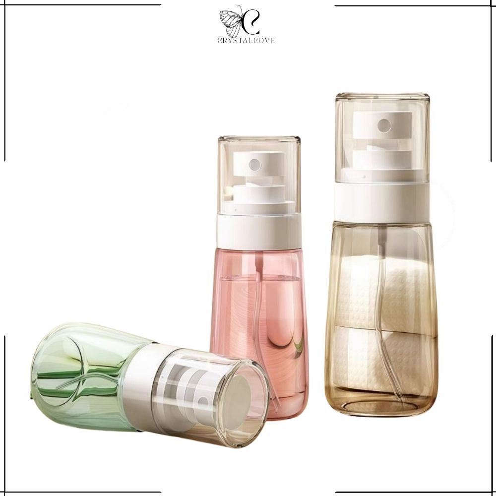 CC - BOTOL REFILL SPRAY MIST PUMP KOSMETIK PORTABLE BOTOL SEMPROT PARFUM TRAVEL 30ML 60ML 100ML