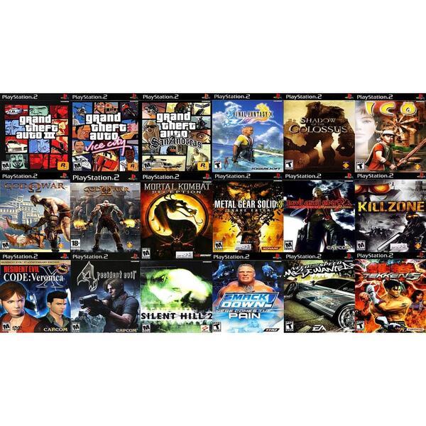 Flashdisk 64GB Full Game PS2 Bebas Request Pilih Judul