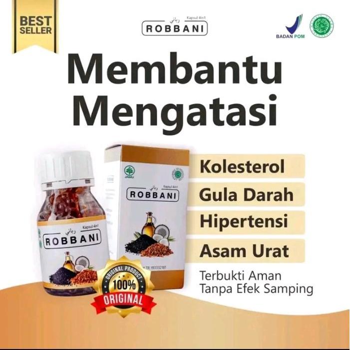 KAPSUL ROBBANI Original 200 Kapsul
