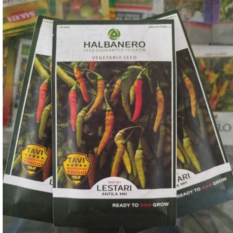 Benih Cabai rawit unggulan LESTARI 10 gram