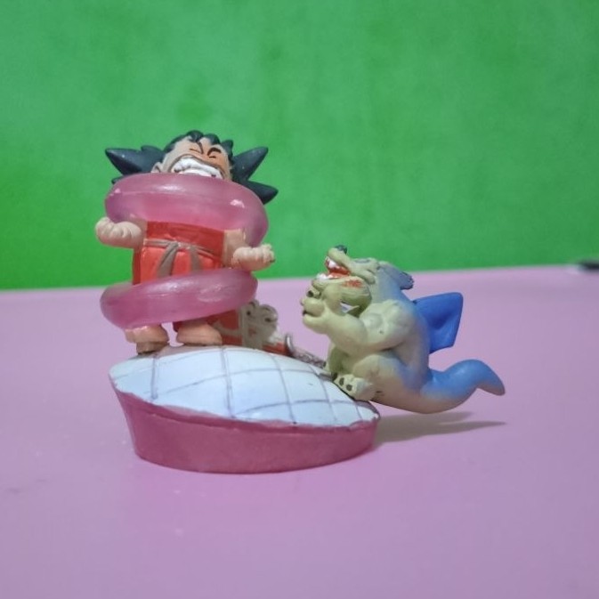 Figure DRAGON BALL - SON GOKU v GIRAN - Murah Retro Vintage Rare Koleksi Mainan Anak Anak Nostalgia 