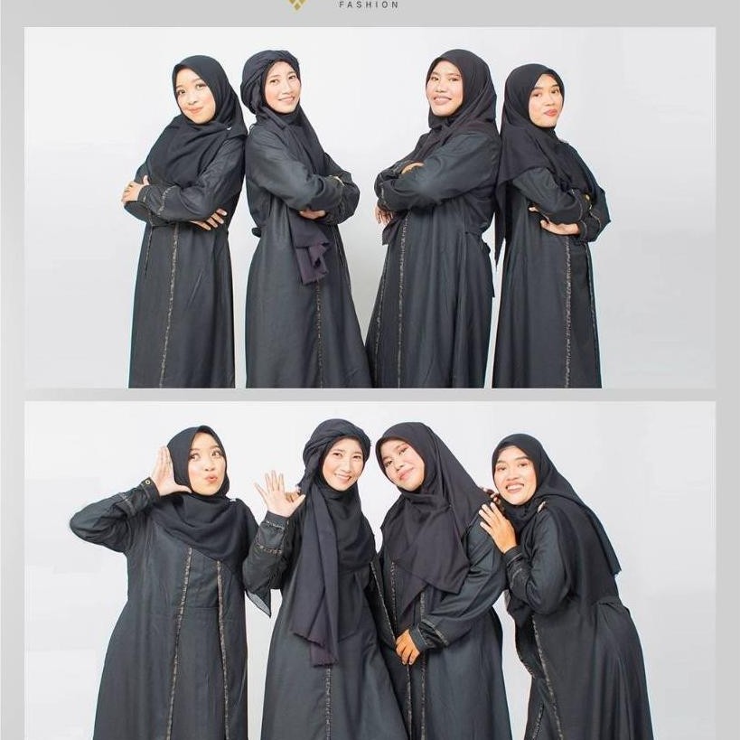 GARANSI SILMI - GAMIS ABAYA PUTIH - GAMIS SARIMBIT KELUARGA - GAMIS PUTIH UMROH MADANI FAMILY