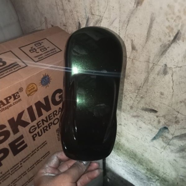 Promo Cat Hitam Lembayung Hijau/Cat Hitam Metalik Ijo Pu