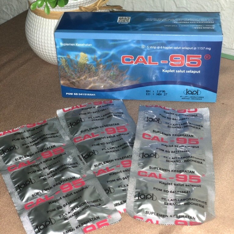 CAL-95 Kalsium Suplemen Makanan Ibu Hamil (NEGO)