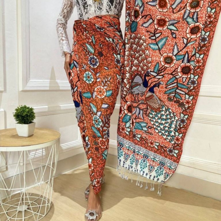 sutra paris set selendang motif ATBM