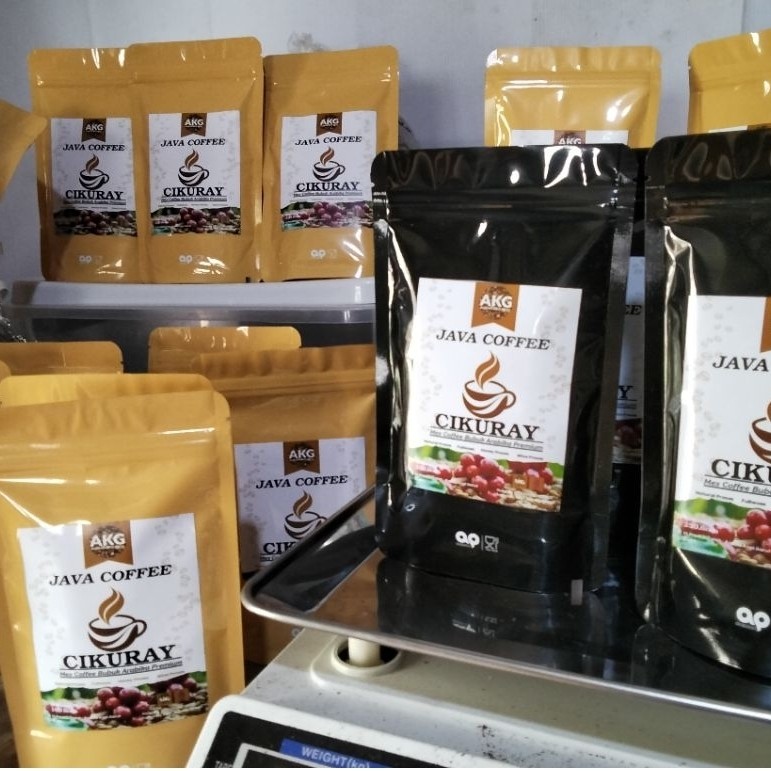 kopi bubuk arabika proses natural kopi khas Garut cikuray