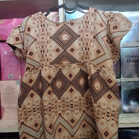 baju gamis anak² model batik 1 thn