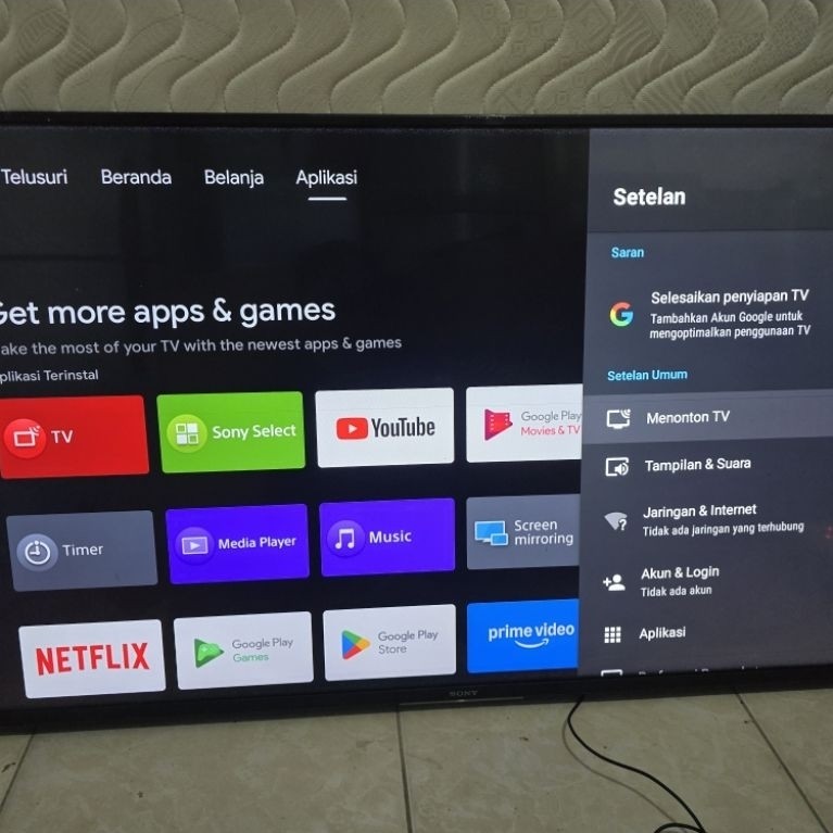 smart tv sony bravia UHD 4K