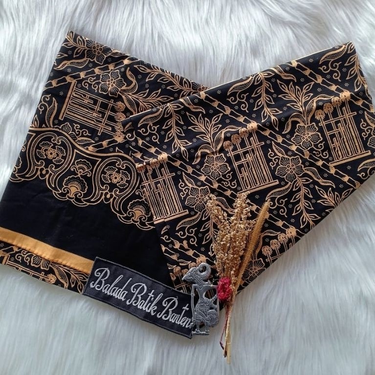 Kain Batik Baduy Motif Angklung Gerabah kopi