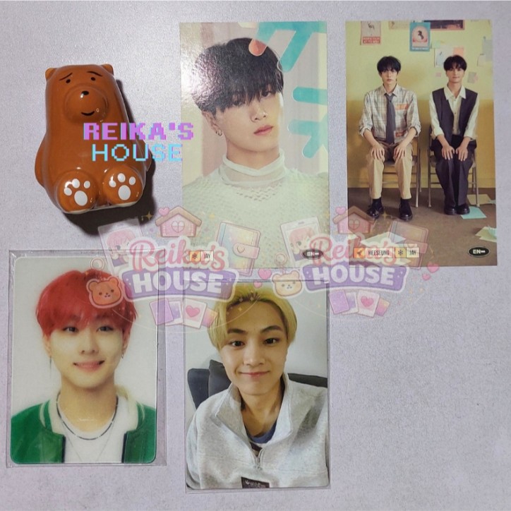 ENHYPEN OFFICIAL MERCH WEATHER LAB SEASONS GREETINGS POSTCARD JAY UNIT HEESEUNG JAY 'MANIFESTO' LENT